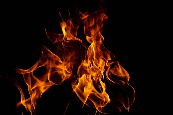 Vuur Vlam Textuur Voor Banner Achtergrond Brand Abstracte Lichten — Stockfoto
