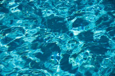 Tansken 'in sakin su yüzeyi dokusu. Soyut doğa geçmişi. Deniz suyu deseni