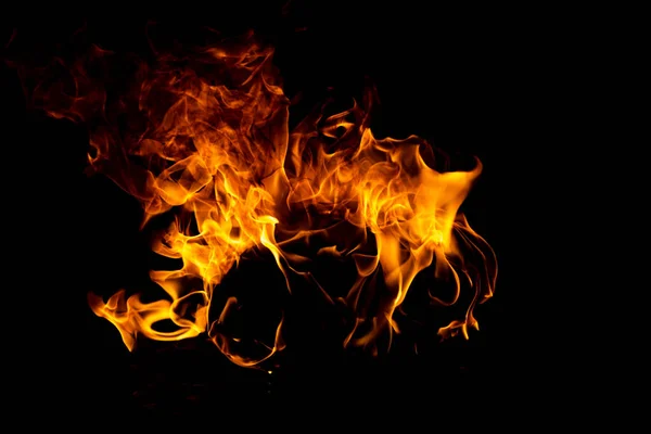 Tűz Láng Textúra Banner Háttér Égesd Absztrakt Fényeket — Stock Fotó