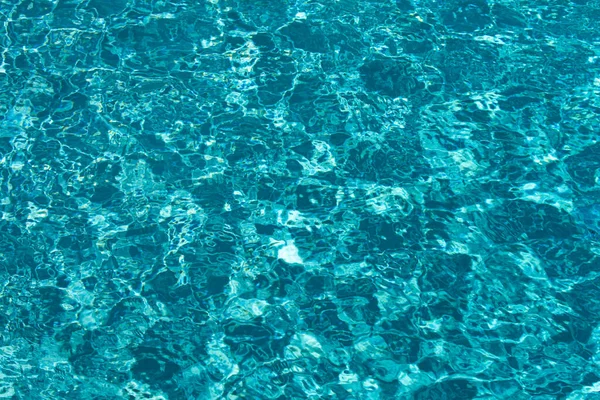 Vízi Háttér Kék Víz Hullámok Csúcspontok Vízfelület Csempézett Fenék Szerkezete — Stock Fotó