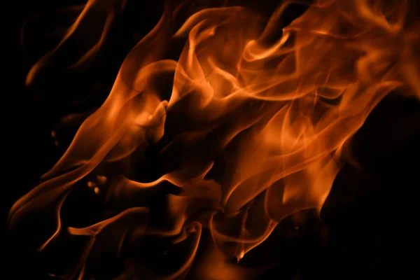 火焰运动图样抽象纹理 燃烧着的火 火焰覆盖着背景 — 图库照片