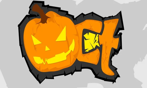 Halloween October Vector Illustration Cartoon Hand Drawn Perfect All Kinds — Stock Vector