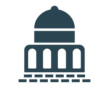 Vektör illüstrasyon, logo, gayrimenkul, ev ve binaların simgesi. Sanayi ve mimari. Düzenlenebilir. 