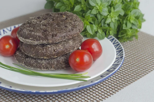 Laibe Roggenbrot — Stockfoto