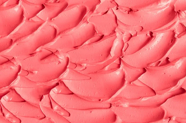 Rose Kosmetikton Alginat Gesichtsmaske Gesichtscreme Körperpackung Textur Nahaufnahme Selektiver Fokus — Stockfoto