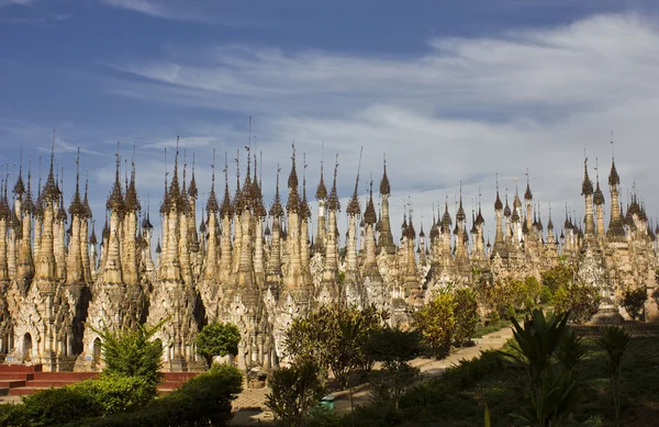 Templos Kakku en Myanmar — Foto de Stock