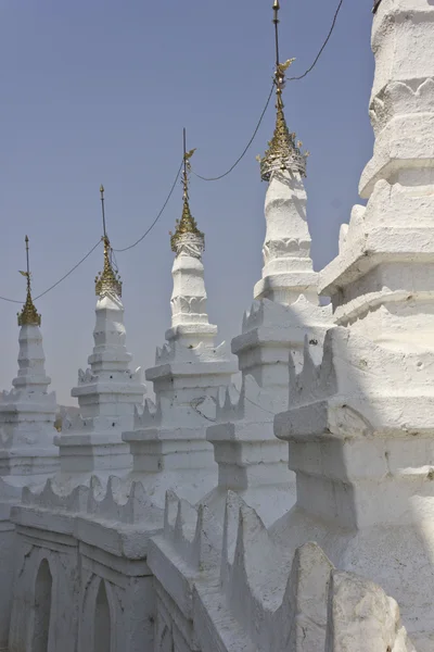 Hsinbyume, biała pagoda w mingun — Zdjęcie stockowe