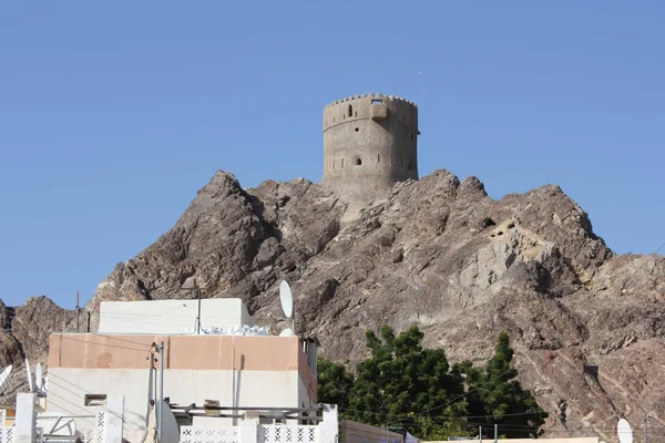 Historic tower in Muscat — Stock Photo, Image