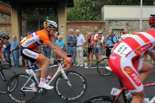 Cyclistes en mouvement — Photo