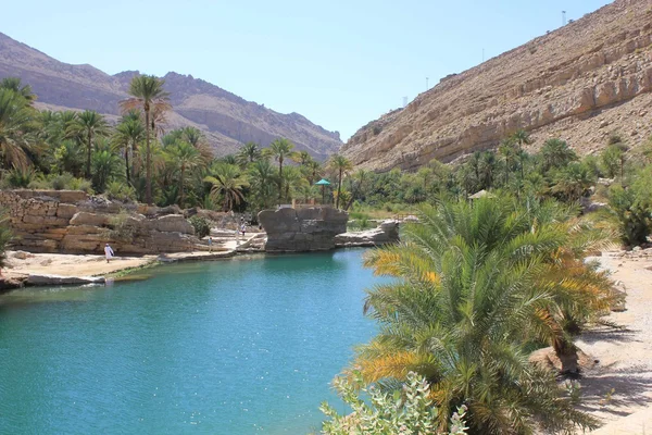 Moqul cave paradis i oman — Stockfoto