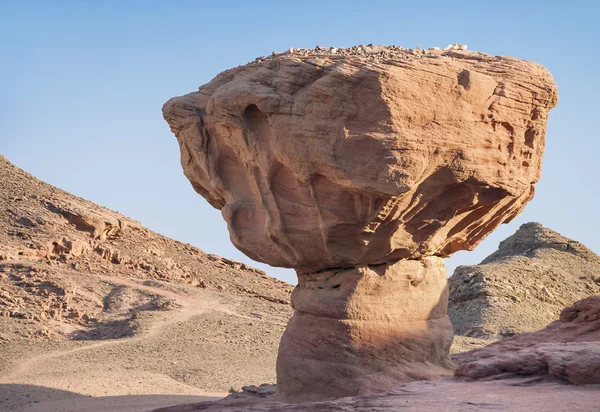 Milagros geológicos del desierto del Negev, Israel — Foto de Stock