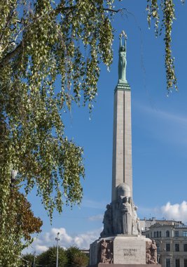 Riga, Letonya, Avrupa'nın Özgürlük Anıtı 