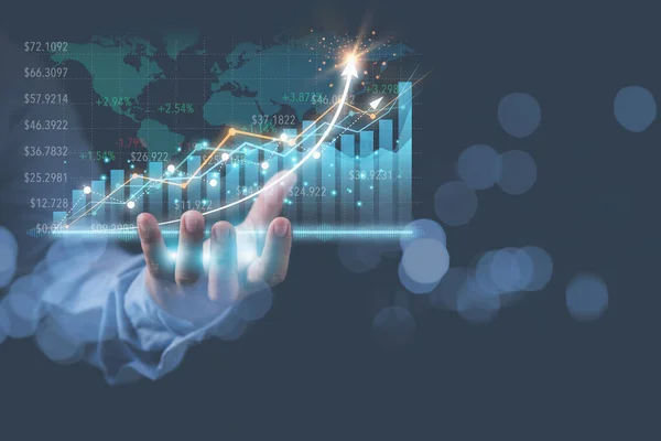 Concepto Negocio Inversión Finanzas Análisis Estrategia Planificación Inversiones Para Los —  Fotos de Stock