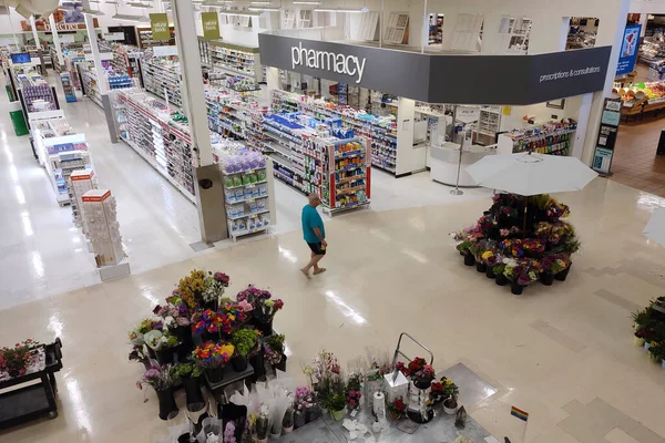 Toronto Canada Giugno 2022 Dipartimento Farmacia All Interno Del Supermercato — Foto Stock