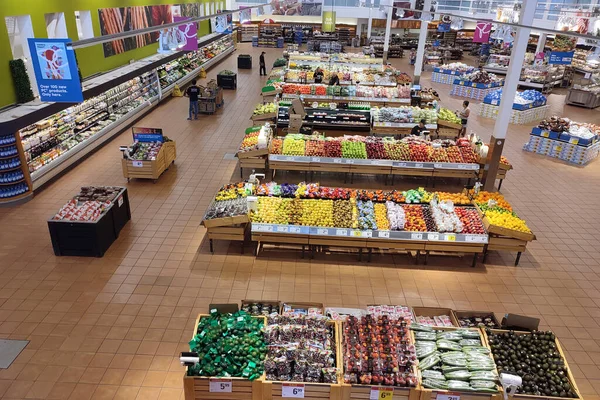 Toronto Canada Juni 2022 Pandangan Mata Burung Supermarket Supermarket Loblaws — Stok Foto