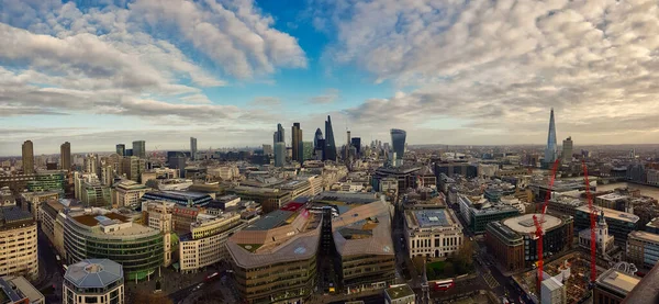 Langit London Seperti Yang Terlihat Dari Atas Katedral Paul Pada — Stok Foto