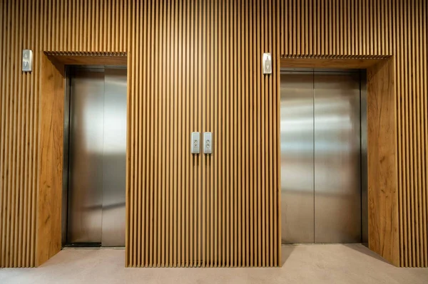 Interior Modern Hotel Elevators — Stock Photo, Image