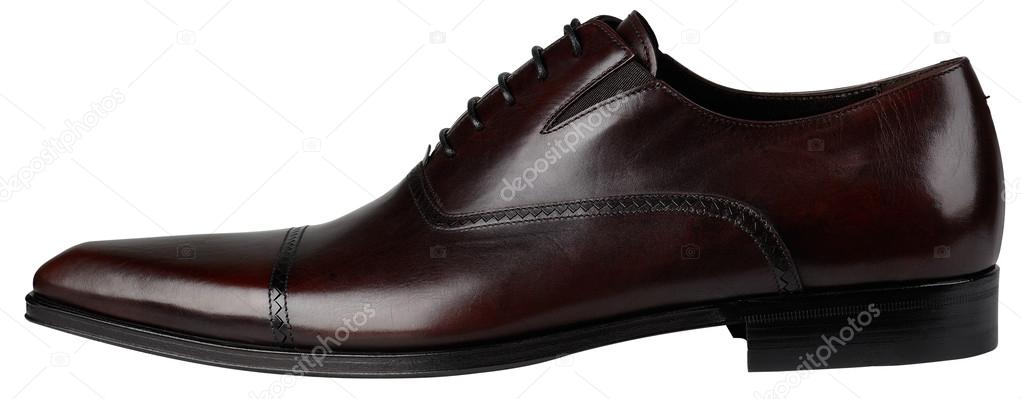 Brown Mens Shoes with shoelace