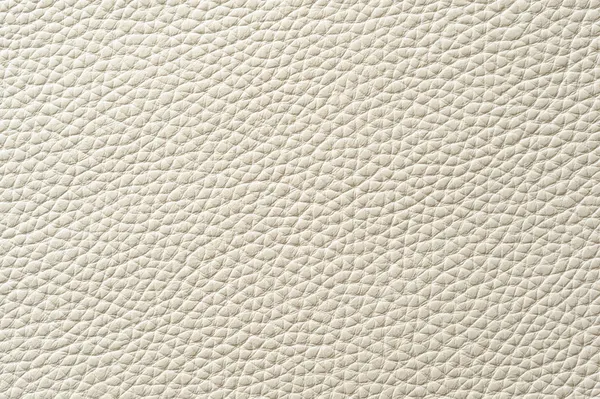 Bezszwowe biały skórzany tekstura zbliżenie — Zdjęcie stockowe