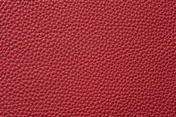 Closeup de textura de couro vermelho sem costura — Fotografia de Stock