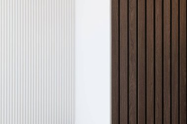 arkaplan resmi. Tahtadan ve beyaz duvardan ince çizgiler