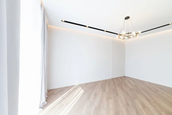 Nuevo Diseño Interior Elegante Moderno Con Paredes Estilo Loft Blanco — Foto de Stock