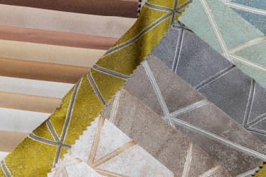 Types and types of fabric materials for the interior of the house
