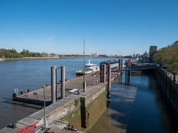 Antwerp Belgium April 2022 Connection Ferry Ferry Service Left Right — Stockfoto