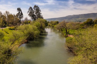 Ürdün Nehri manzara