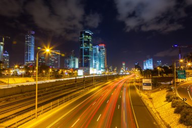 kentsel gece görünümü