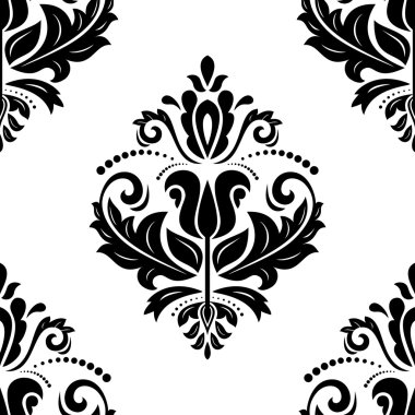 damasko seamless modeli. arka plan