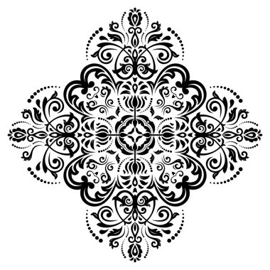 damasko seamless modeli. arka plan