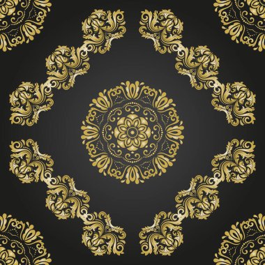 Doğulu Kusursuz Vektör Arkaplanı