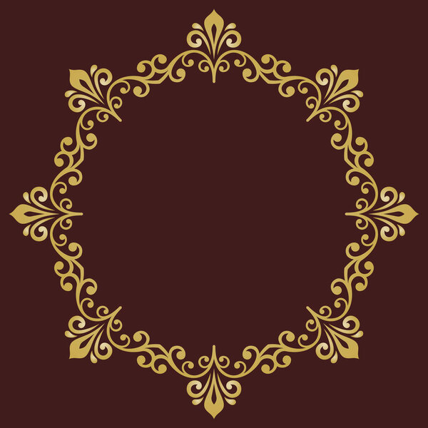 Classic Vector Fine Pattern With Various Arabesques