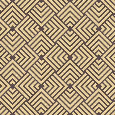 Rhombuses ile Kusursuz Soyut Geometrik Vektör Deseni