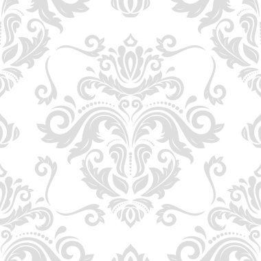 Arabesk ile Klasik Kusursuz Vektör Güzel Desen