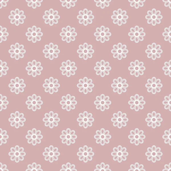 Yapraklı Çiçeksiz Vektör Deseni