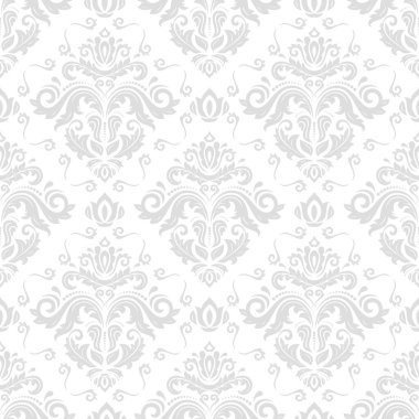 Arabesk ile Klasik Kusursuz Vektör Güzel Desen