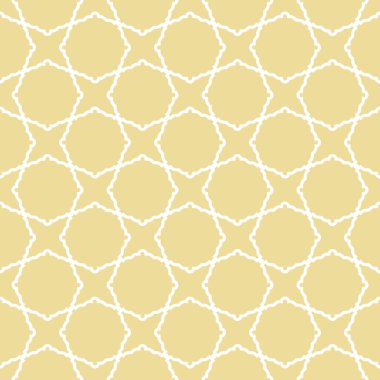 Arap Biçiminde Modern Kusursuz Vektör Deseni