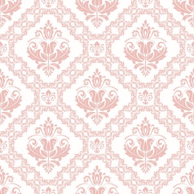 Arabesk ile Klasik Kusursuz Vektör Güzel Desen