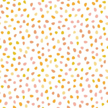 Kusursuz Vektör Arkaplanı. Rastgele Şekilli Desen