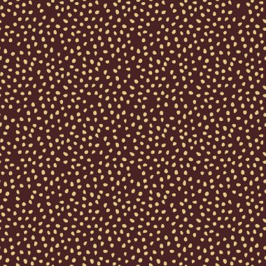 Rastgele elementlerle kusursuz vektör arkaplanı. Soyut kahverengi ve altın süs. İzler soyut desen