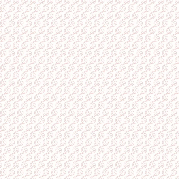 Безшовний Векторний Орнамент Сучасний Хвилястий Світло Рожевий Фон Геометричний Сучасний — стоковий вектор