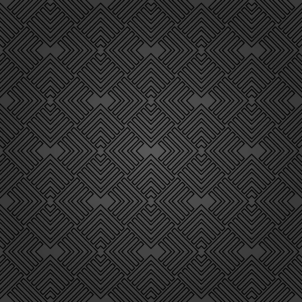 Seamless Dark Geometric Background Your Designs Modern Vector Ornament Geometric —  Vetores de Stock