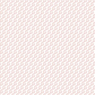 Seamless vector ornament. Modern wavy background. Geometric wavy pink modern pattern