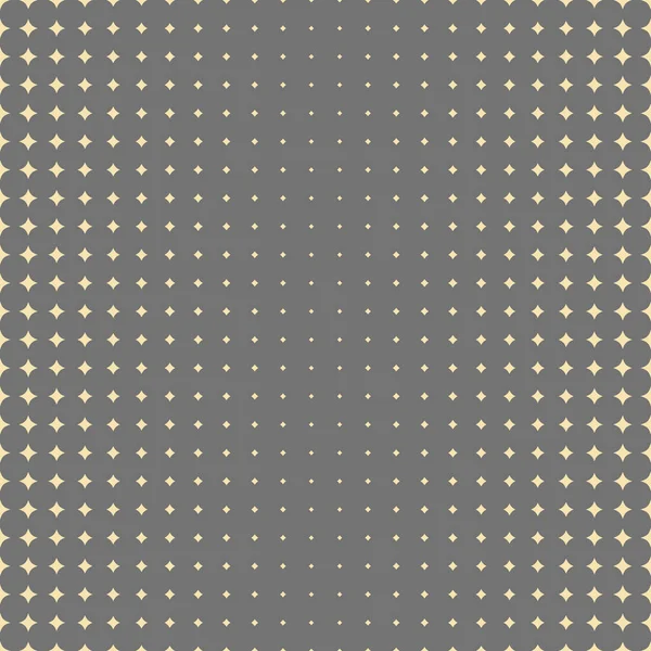 Seamless Geometric Vector Pattern Modern Gray Golden Ornament Stars Geometric — Stockvector
