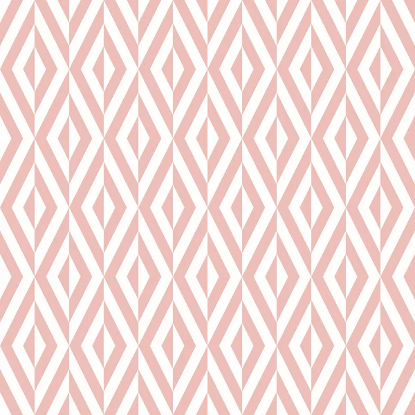 Seamless Geometric Abstract Vector Light Pink Pattern Whith Rhombuses Geometric — Archivo Imágenes Vectoriales