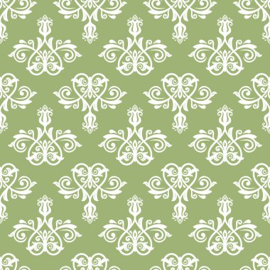 Orient vector classic colored pattern. Seamless abstract background with vintage elements. Orient pattern. Ornament for wallpapers and packaging