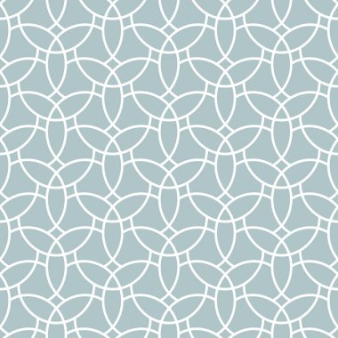 Kusursuz vektör açık mavi ve beyaz süslemesi. Modern dalgalı arka plan. Geometrik modern desen