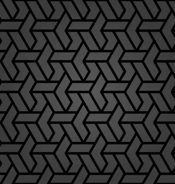 Seamless Geometric Background Your Designs Modern Vector Dark Ornament Geometric — Vetor de Stock